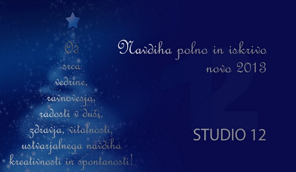 Čestitka Studio 12 za 2013 