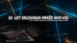 Deset let delovanja mreže NVO-VID