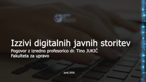 Kaj potrebuje Slovenija za boljše digitalne javne storitve?